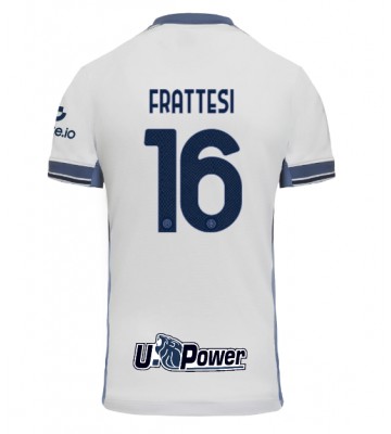 Inter Milan Davide Frattesi #16 Replika Udebanetrøje 2024-25 Kortærmet